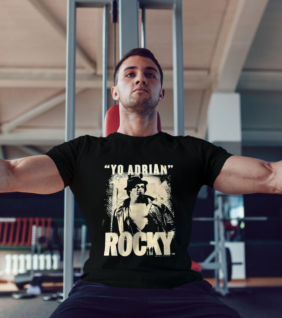 Yo Adrian Rocky Balboa Retro Movie T-Shirt