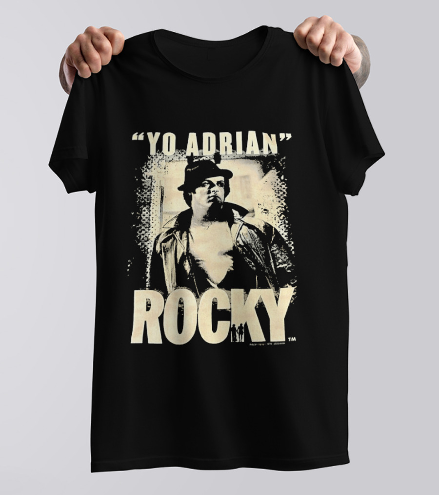 Yo Adrian Rocky Balboa Retro Movie T-Shirt