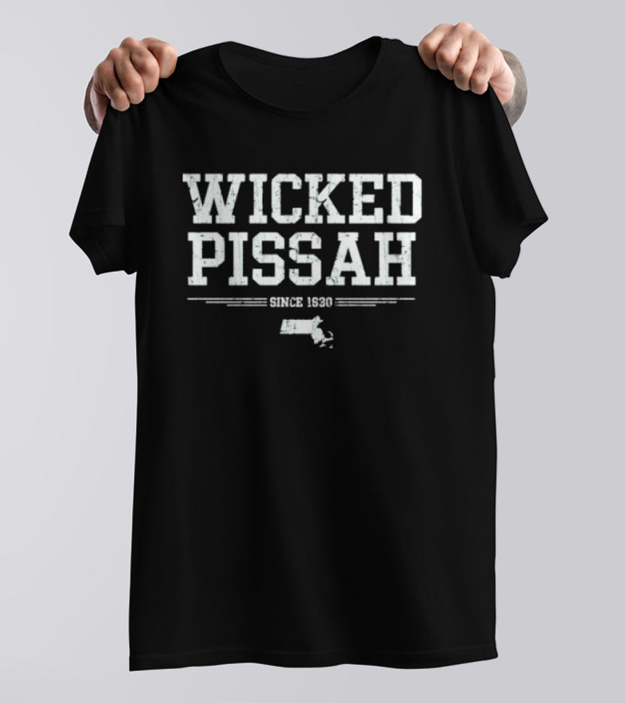 Wicked Pissah Boston Since 1630 St Patrick's Day T-Shirt