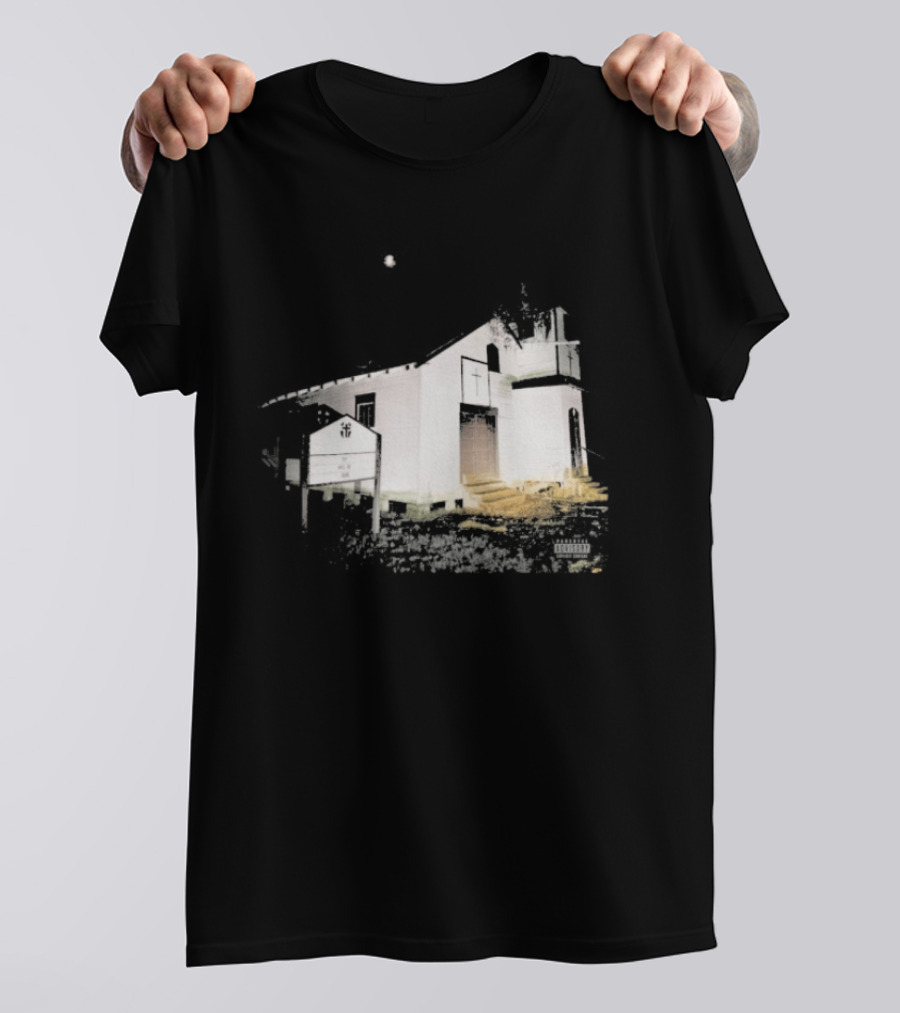 Suicideboys Thy Will Be Done Album Barn Architecture T-Shirt