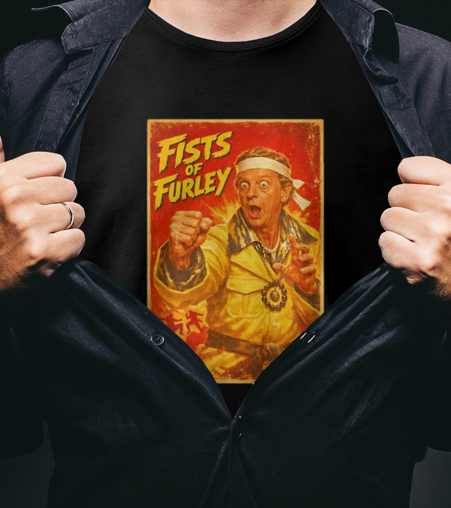 Fists Of Furley Retro Karate Kung Fu Master T-Shirt