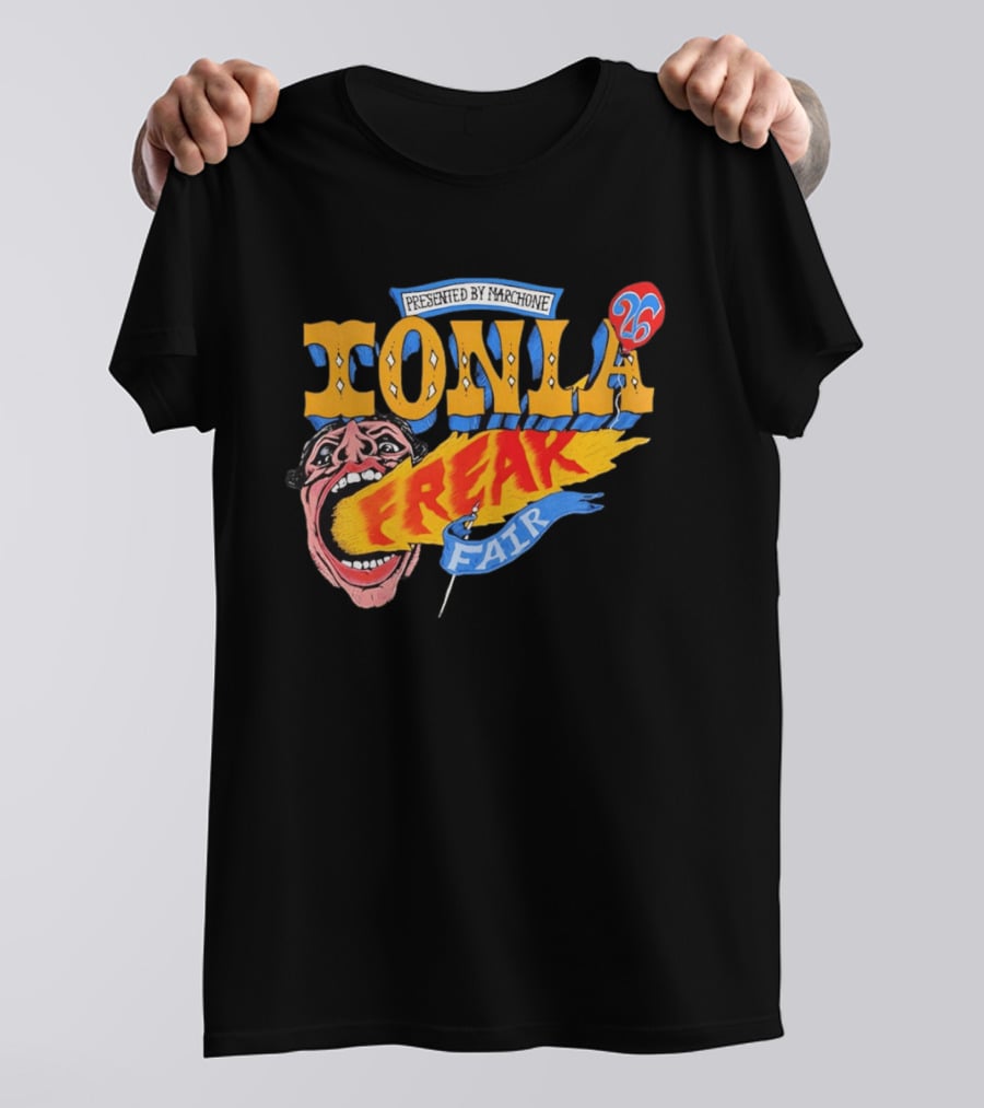 Ionia Freak Fair 26 Presented By Marchone Event T-Shirt