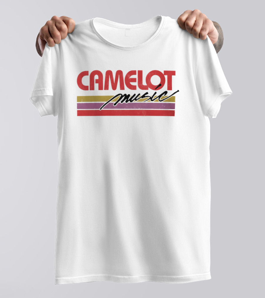 Camelot Music Retro Vintage Style Nostalgia T-Shirt