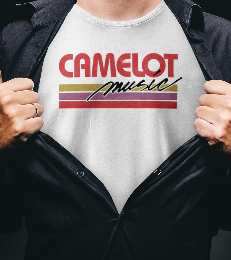 Camelot Music Retro Vintage Style Nostalgia T-Shirt