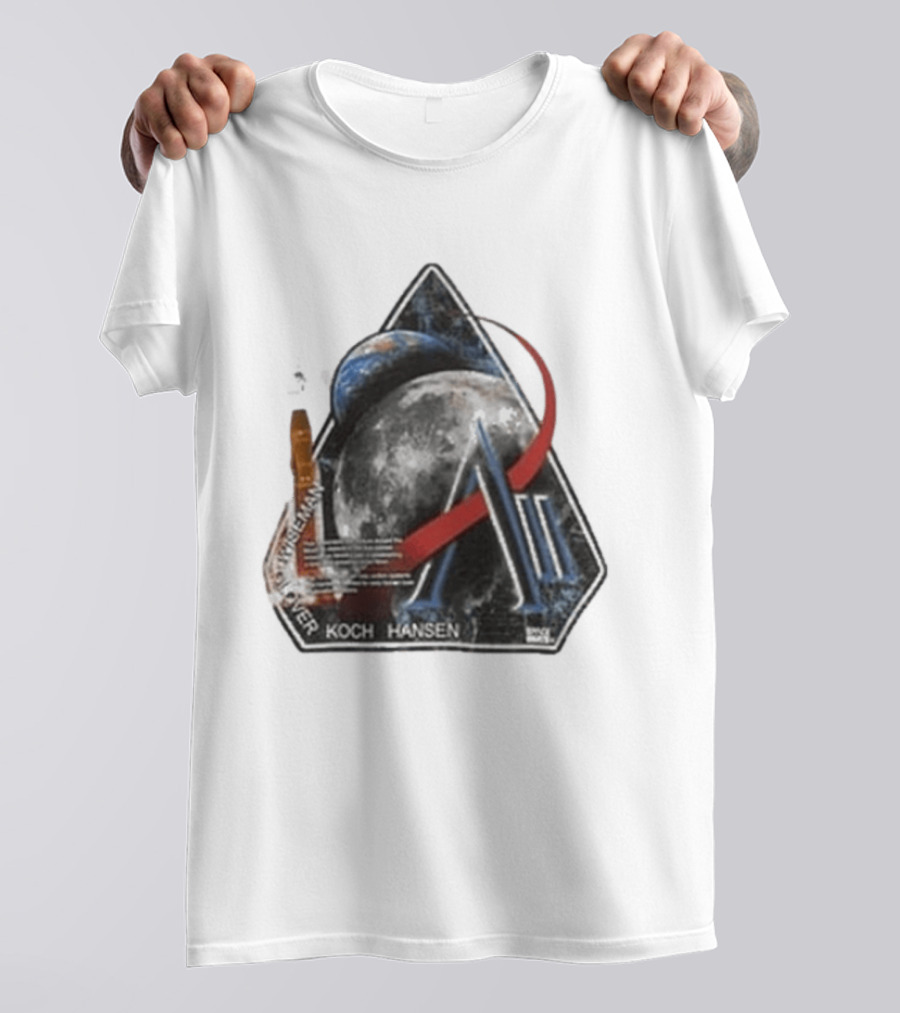 Ron Jon Cocoa Beach FL Artemis II Koch Hansen Moon Mission NASA Spaceship T-Shirt
