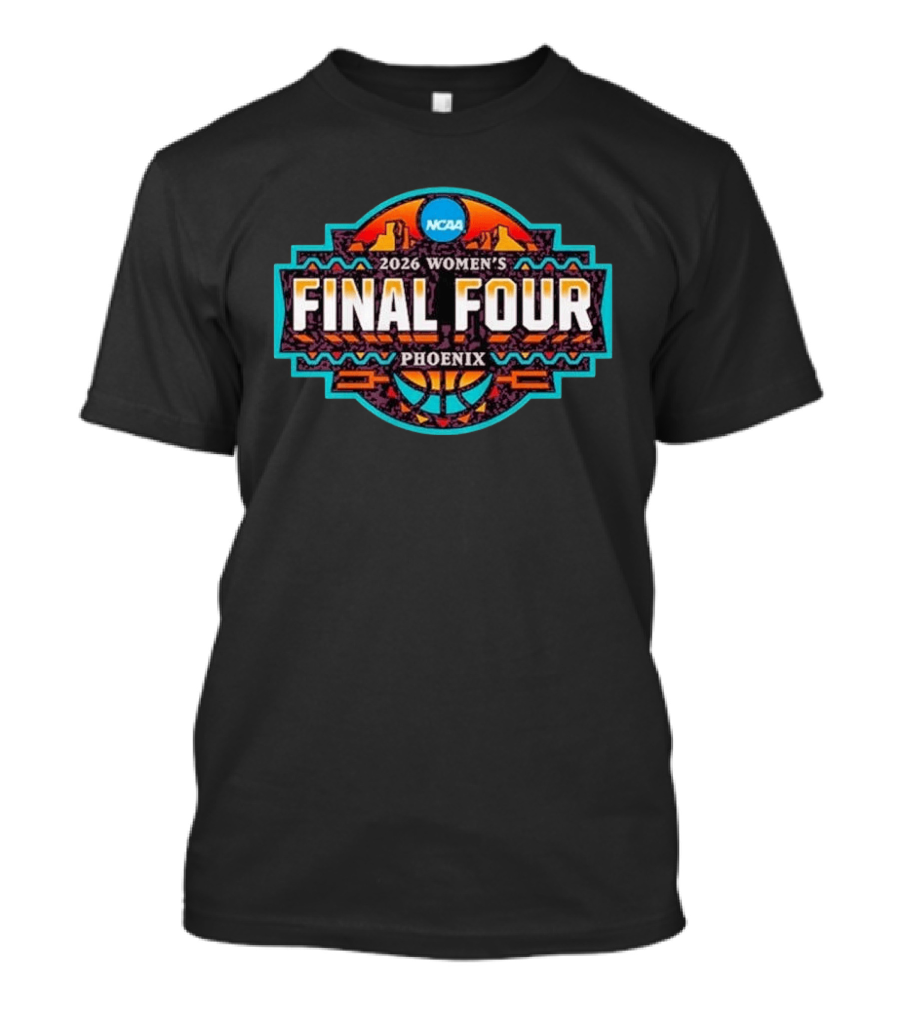 2026 NCAA Women's Final Four Phoenix Basketball Event T-Shirt