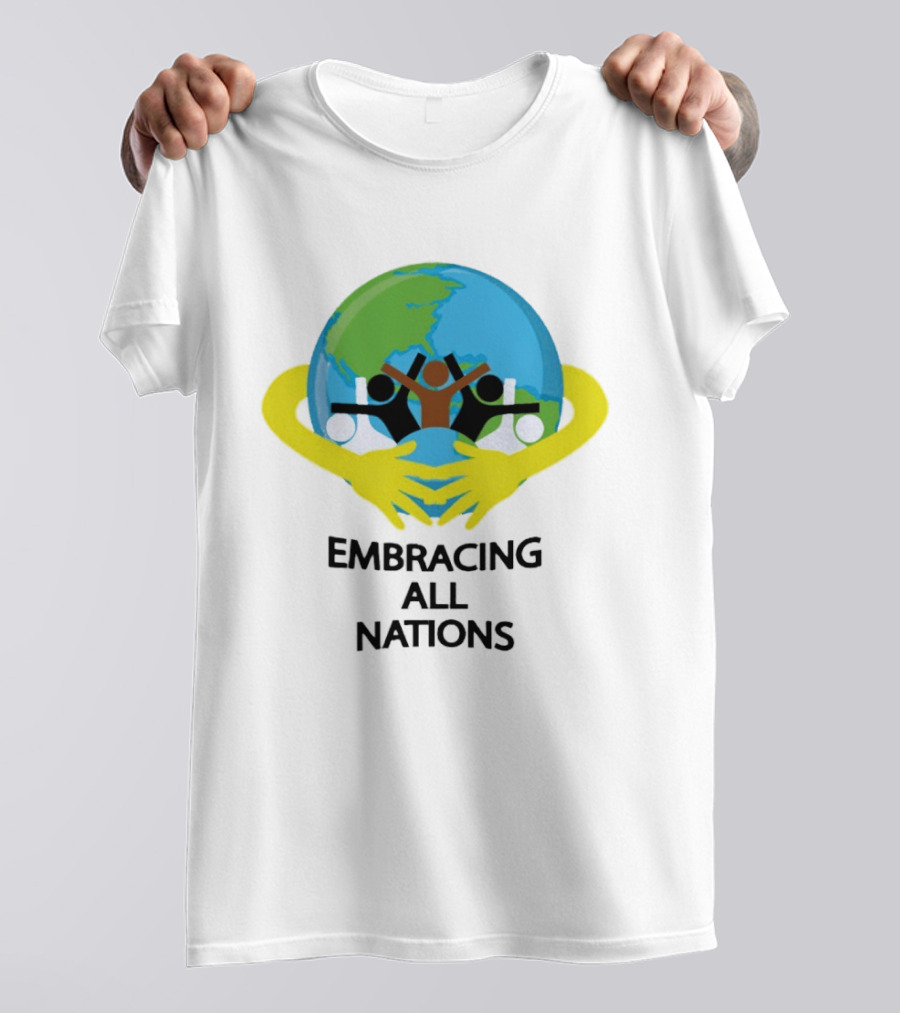 Embracing All Nations Global Unity 2026 T-Shirt