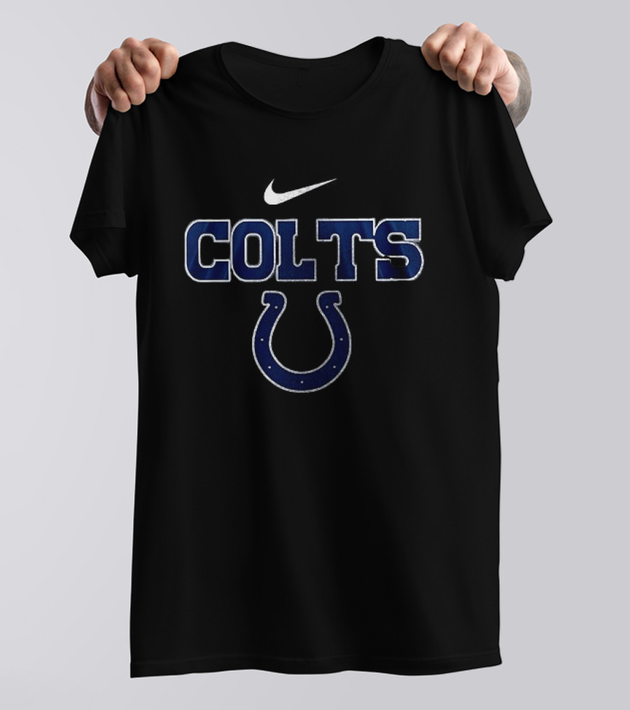 Indianapolis Colts Mount Rushmore Legends Nike Colts Horseshoe T-Shirt