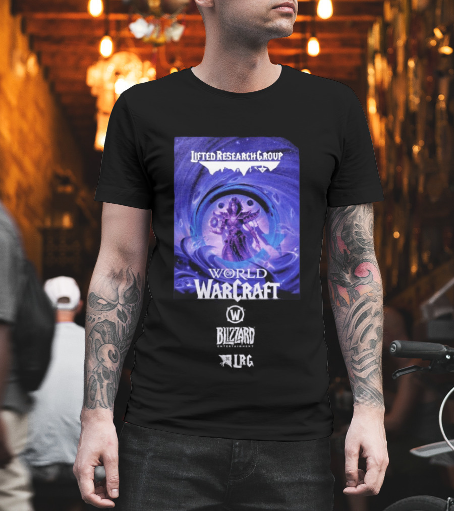 Lifted Research Group World Of Warcraft Xal'Atath The Void Mage T-Shirt