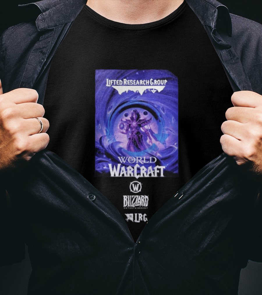 Lifted Research Group World Of Warcraft Xal'Atath The Void Mage T-Shirt
