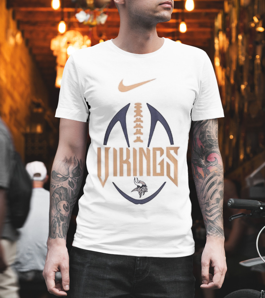 Minnesota Vikings Football Nike Collaboration T-Shirt