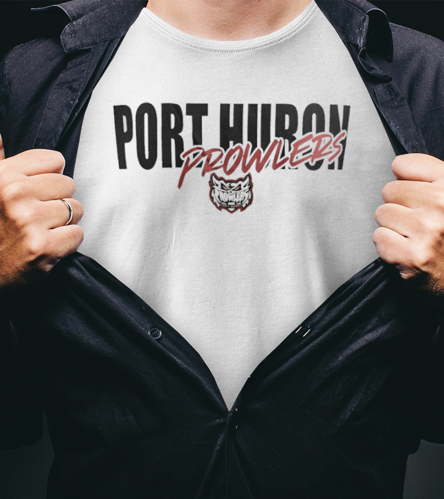 Port Huron Prowlers Hockey Team T-Shirt