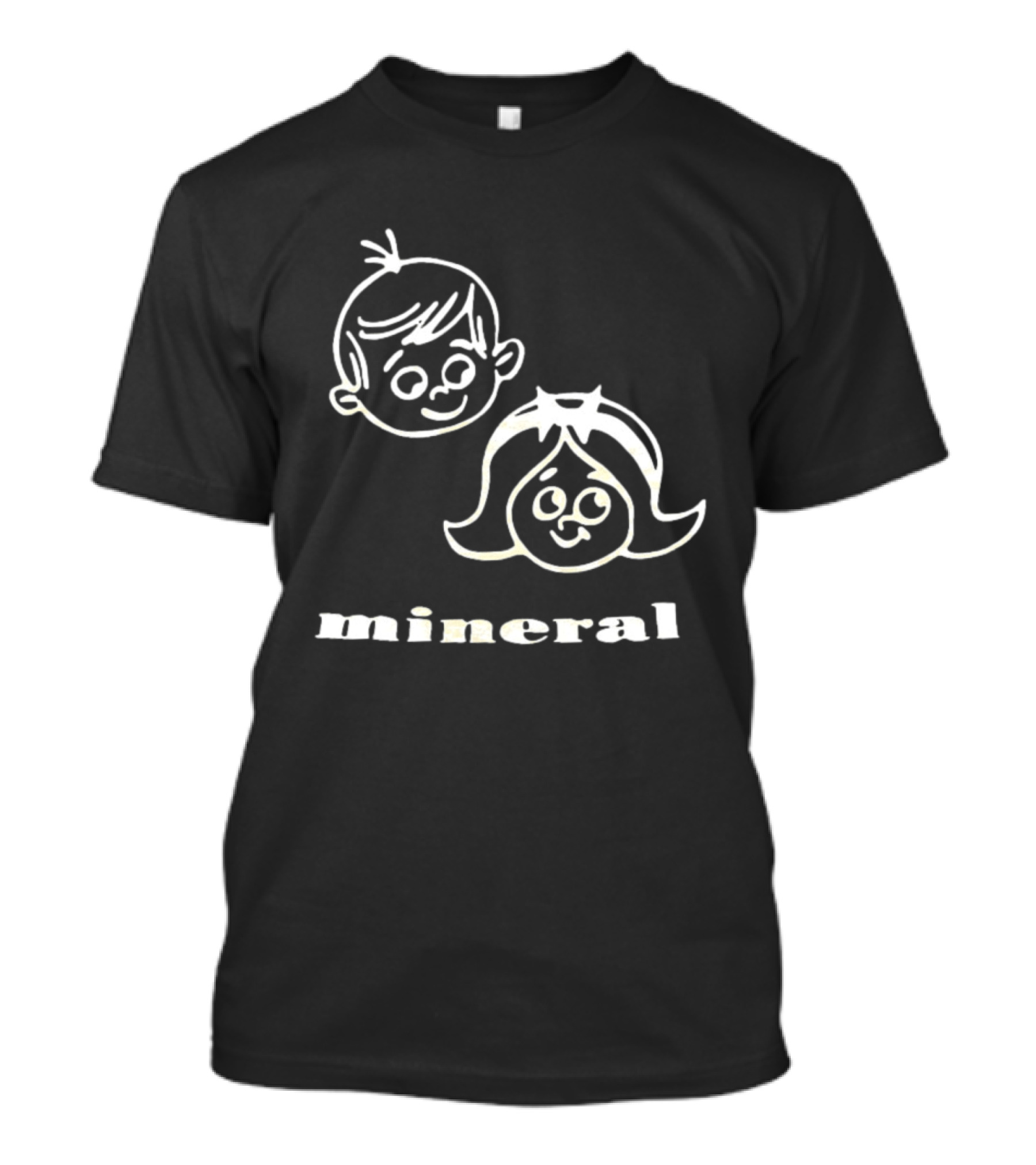 Mineral Midwest Emo Band Kids Face T-Shirt