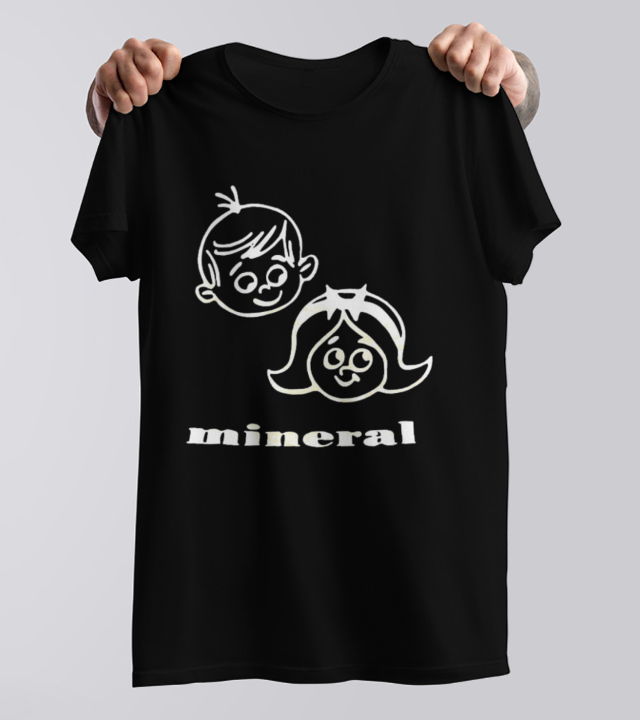 Mineral Midwest Emo Band Kids Face T-Shirt