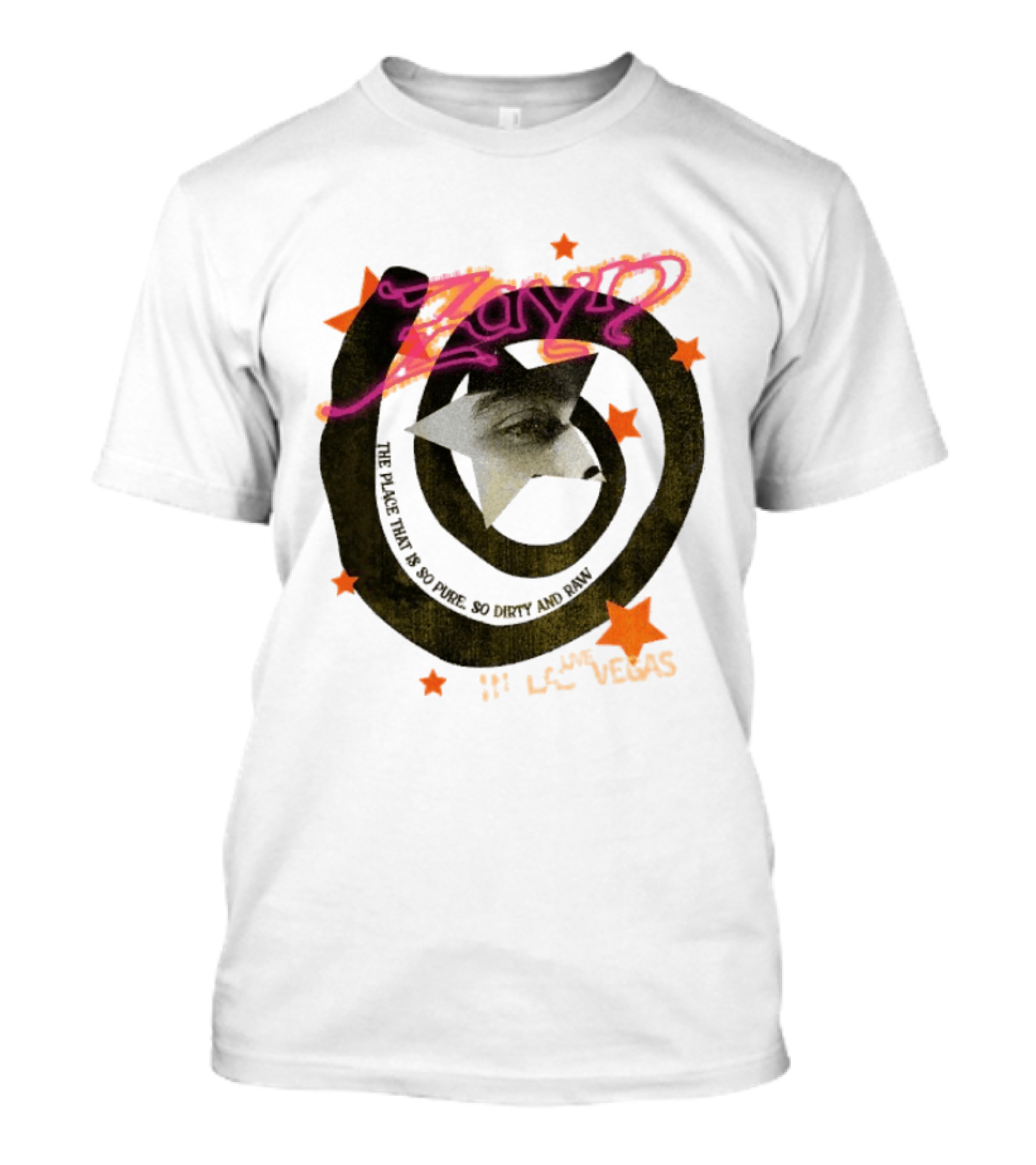 Zayn Live In Vegas The Place That Is So Pure So Dirty And Raw Star Eye T-Shirt