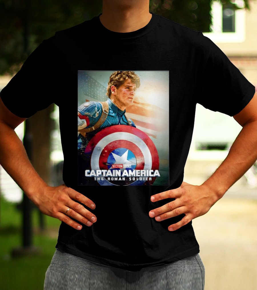 SECTION STUDIOS Captain America The Roman Soldier T-Shirt