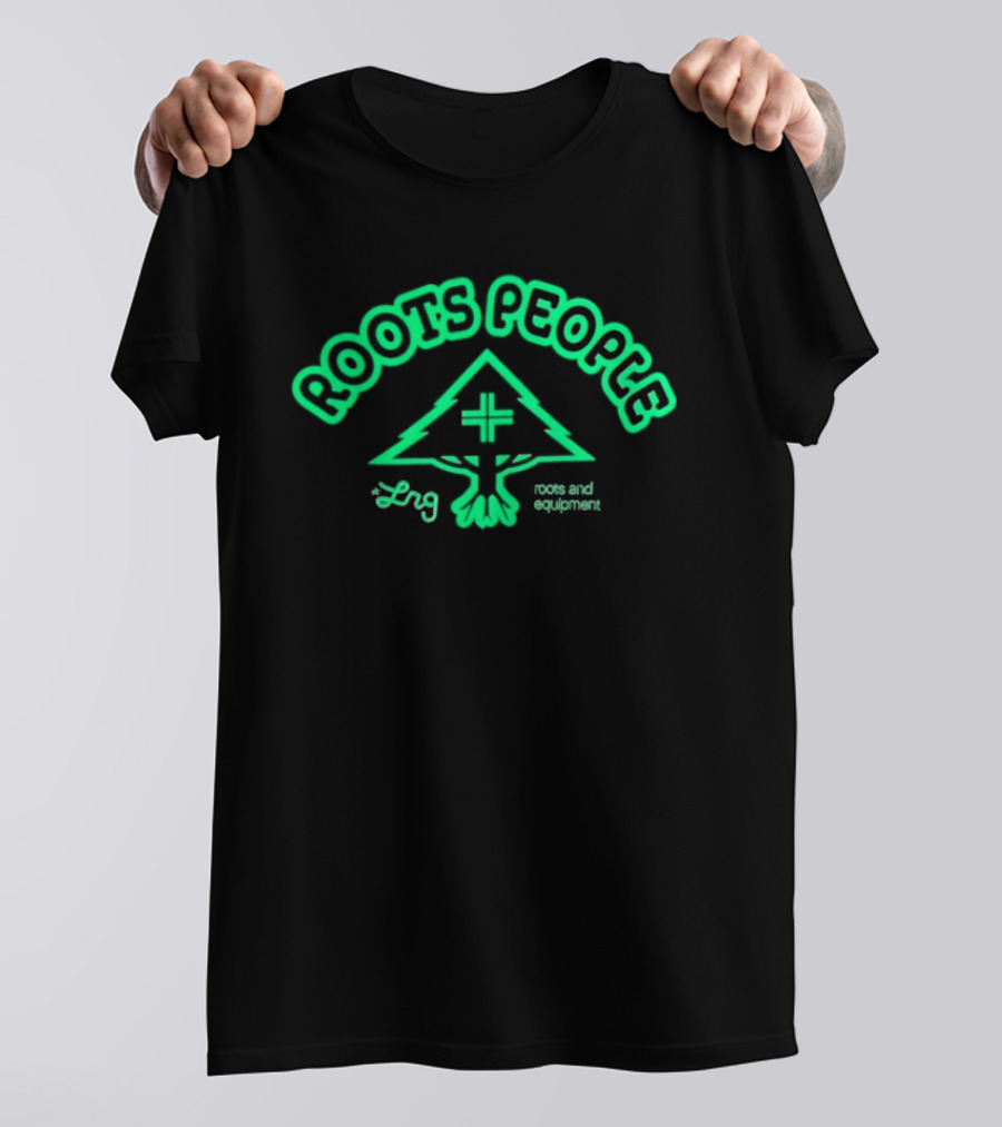 Roots People Lifted Research Group Roots And Equipment T-Shirt