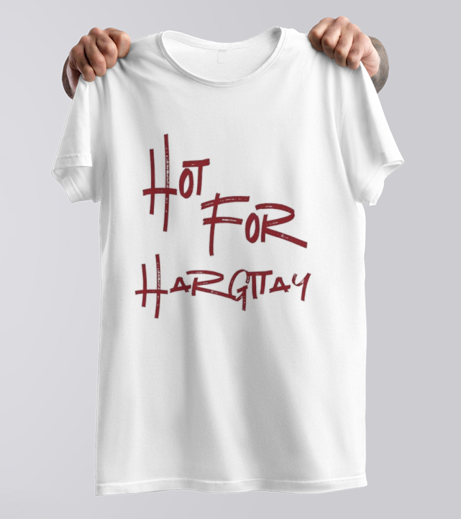 Hot For Hargitay Bold Red T-Shirt