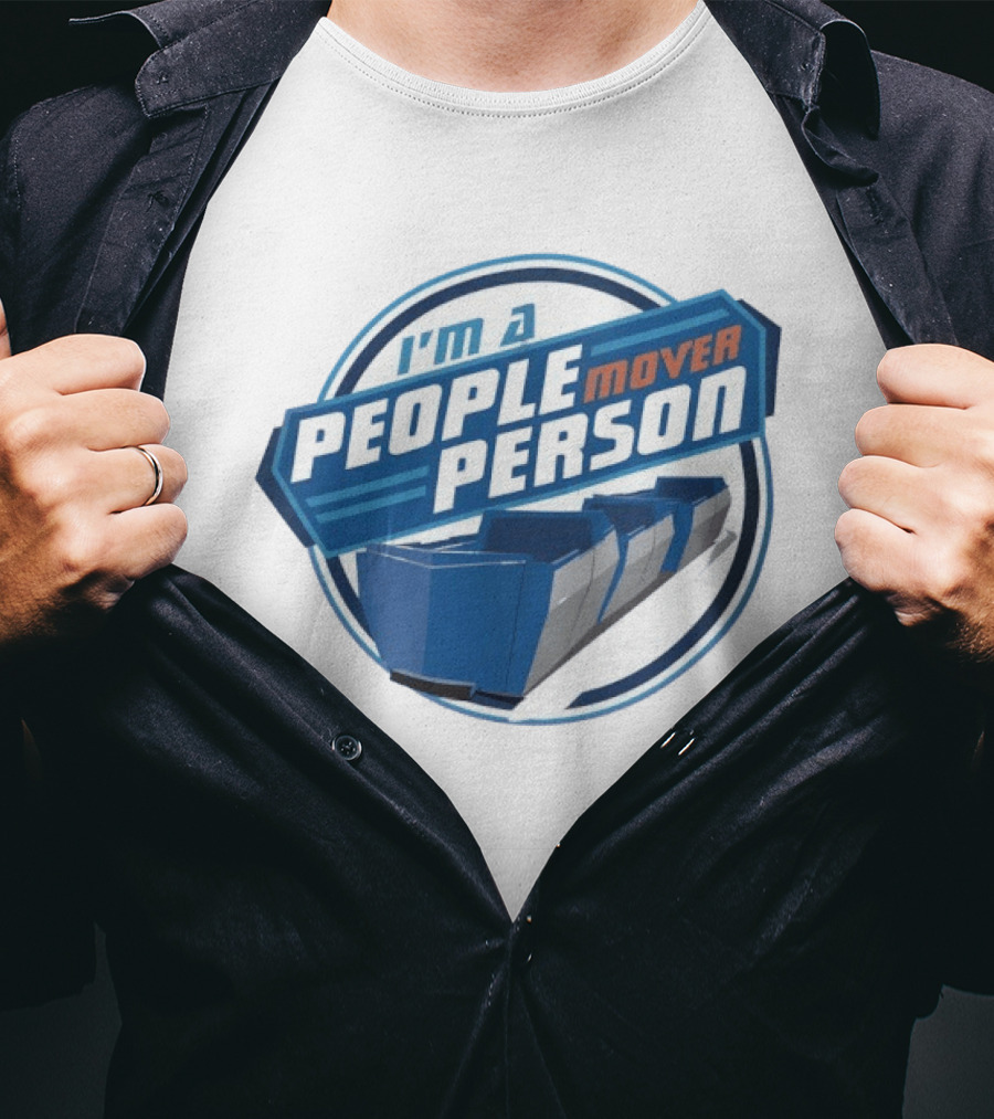 I'm A People Mover Person Retro Style Transport T-Shirt