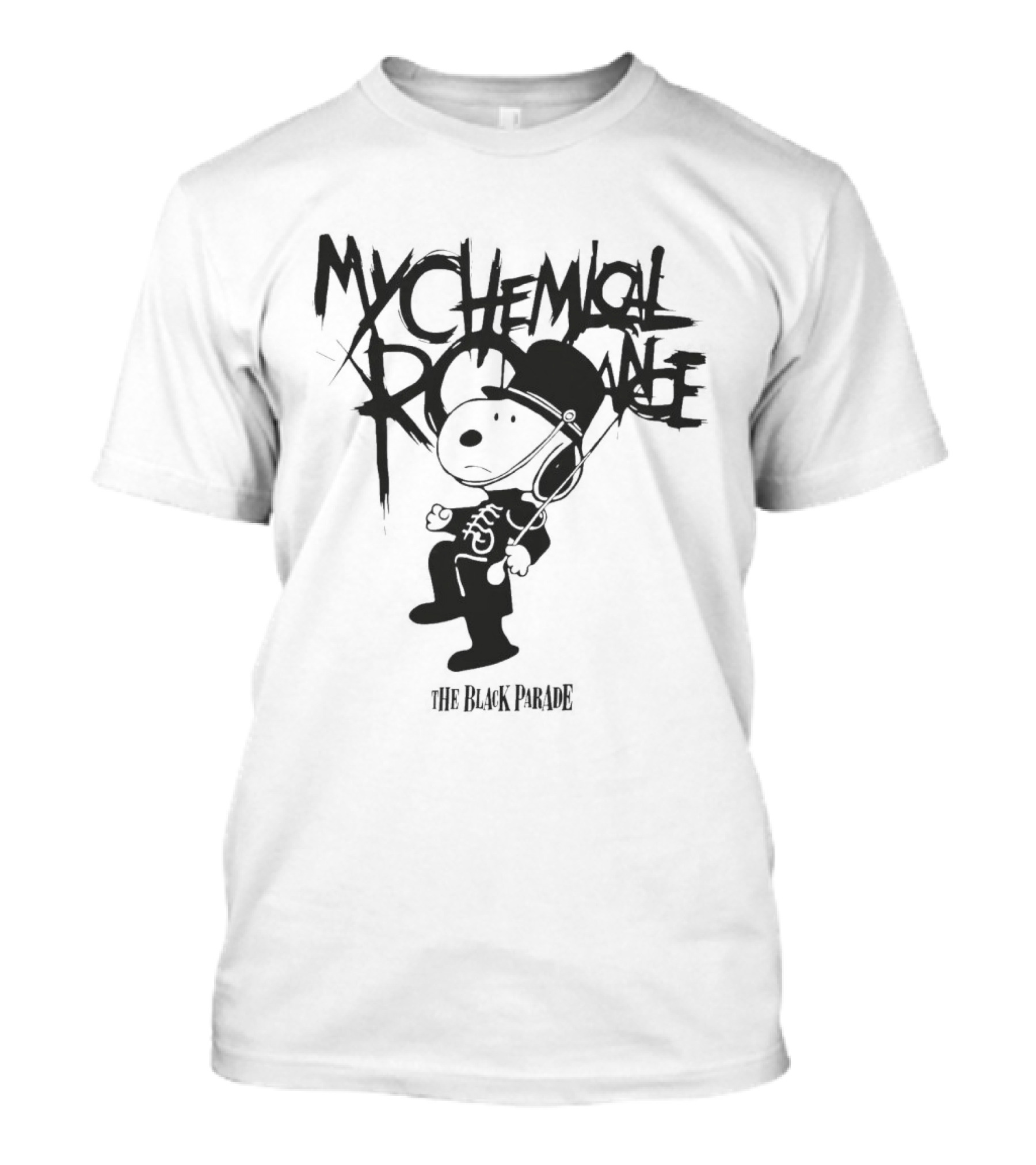 My Chemical Romance Snoopy The Black Parade Fan T-Shirt