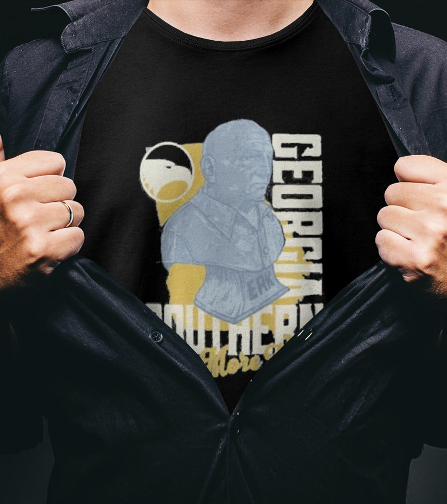 Georgia Southern Erk Russell Eagles One More Time Coach T-Shirt