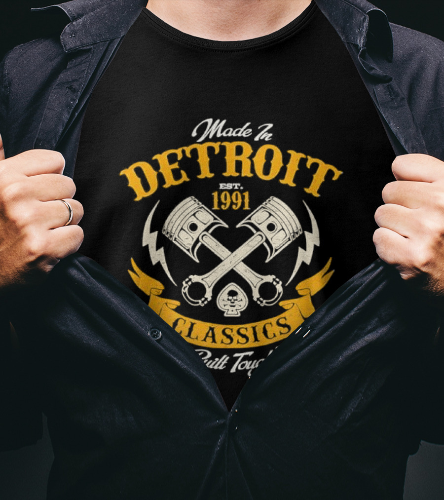 Made In Detroit Classics 1991 Built Tough T-Shirt