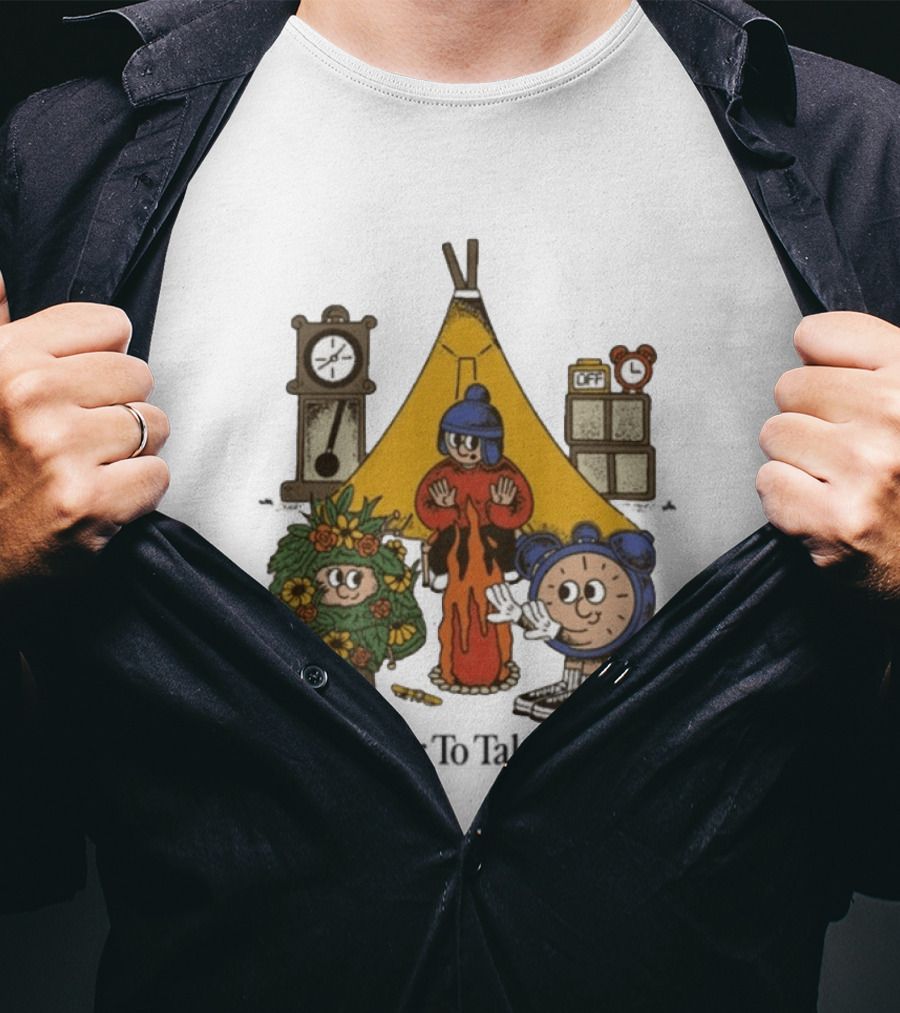 Camping Time Relax Outdoors Remember To Take Time Off T-Shirt