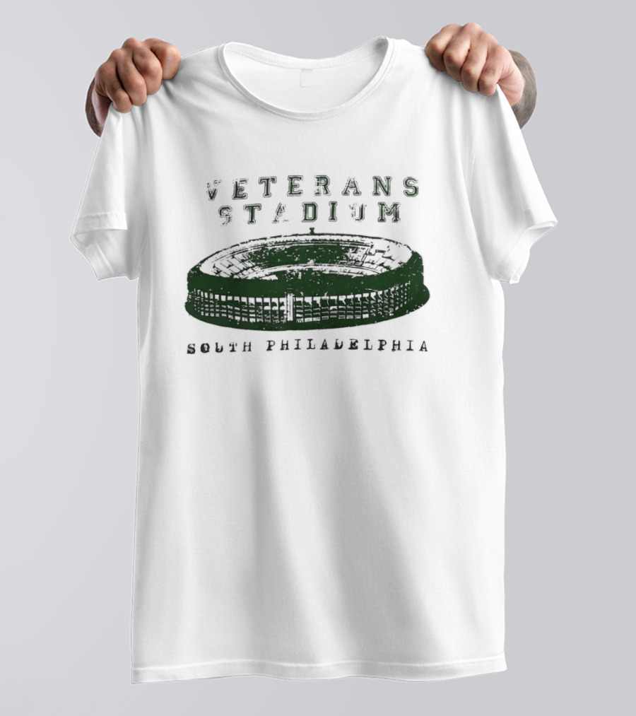 Veterans Stadium South Philadelphia Stadium Oval Arena T-Shirt