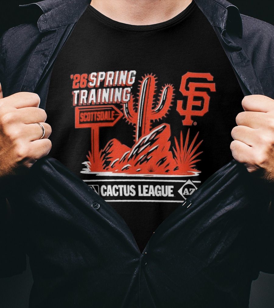 San Francisco Giants 2026 Spring Training Cactus League AZ MLB T-Shirt