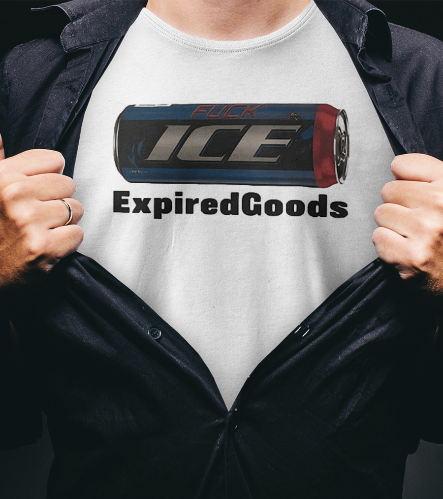 Expired Goods Fuck Ice Can Design Iconic Pop Culture T-Shirt