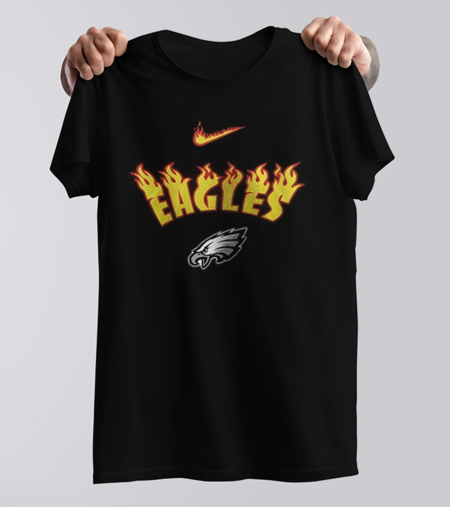 Nike Philadelphia Eagles Firewave Fly Eagle Fly T-Shirt