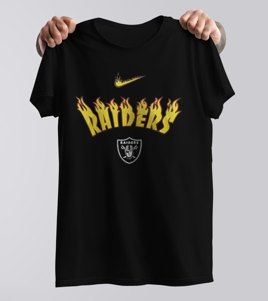 Las Vegas Raiders Firewave Just Win Baby Helmet Nike T-Shirt