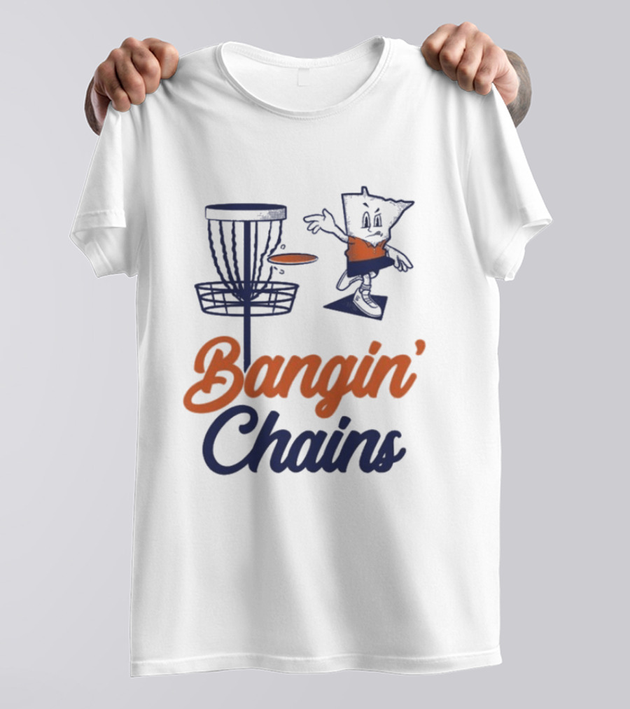 Bangin' Chains Minnesota Disc Golf T-Shirt