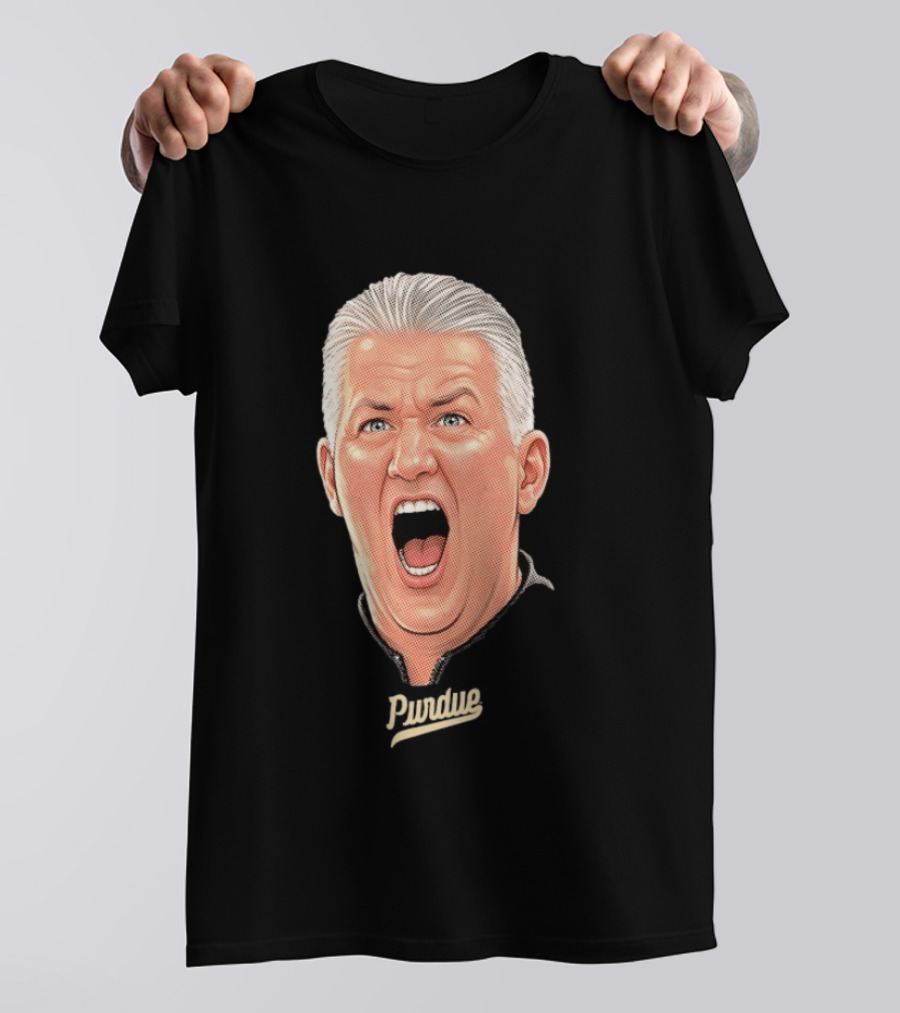 Purdue Boilermakers Coach Painter Bighead T-Shirt