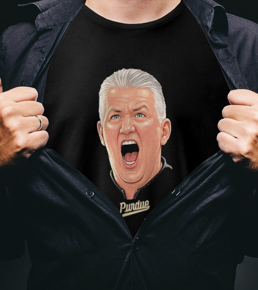 Purdue Boilermakers Coach Painter Bighead T-Shirt