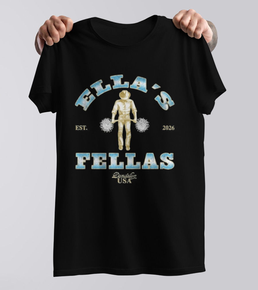 Ella's Fellas 1974 1992 Cowboy Rope T-Shirt