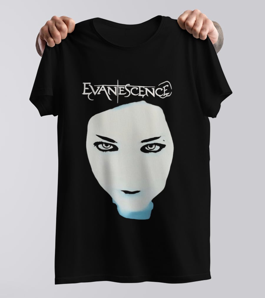 Evanescence Fallen Album Cover Face T-Shirt