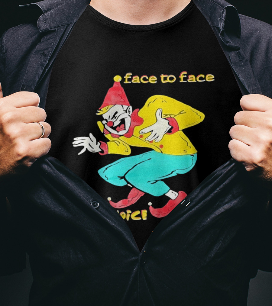 Face To Face Big Choice Punk Band Clown T-Shirt