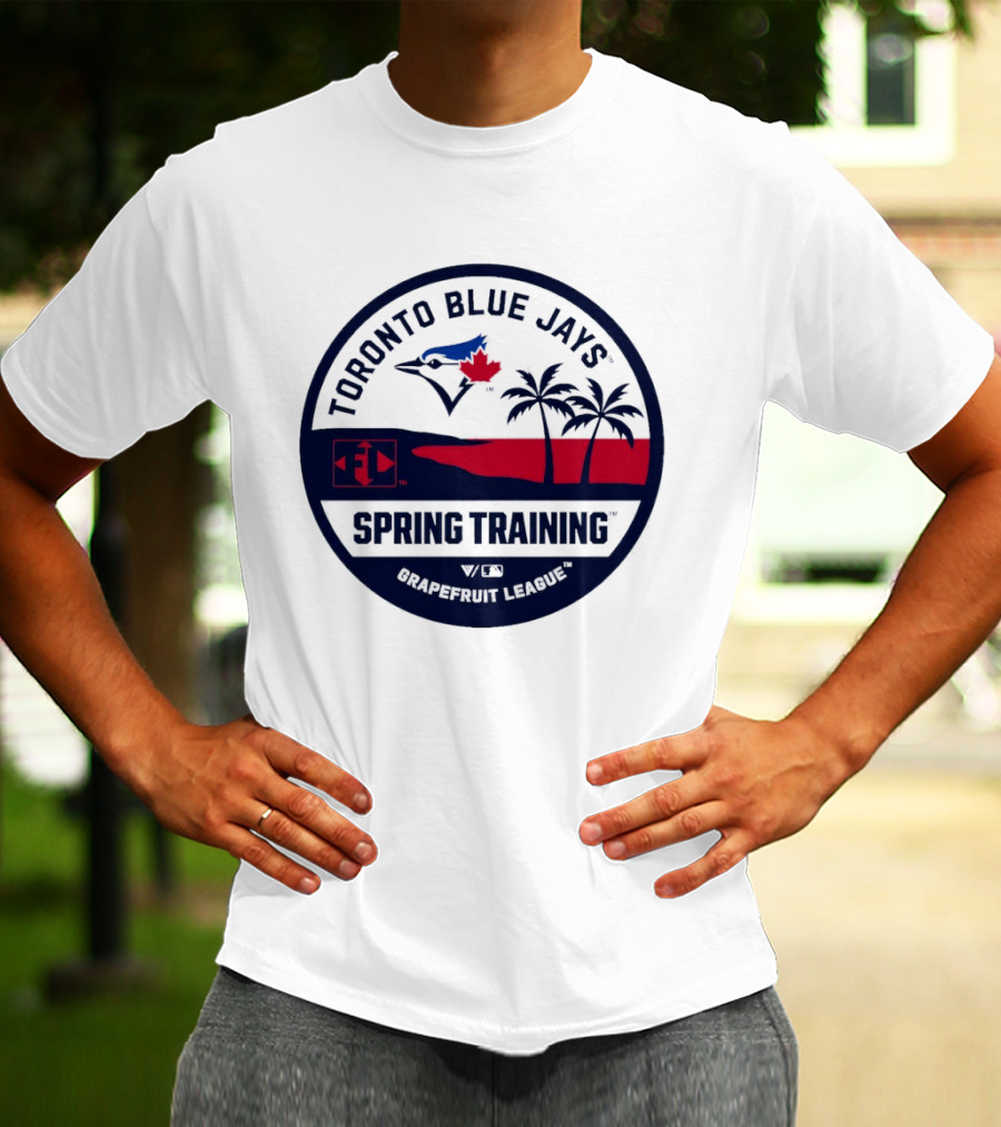 Toronto Blue Jays Spring Training Luxe Knit Palm Trees T-Shirt