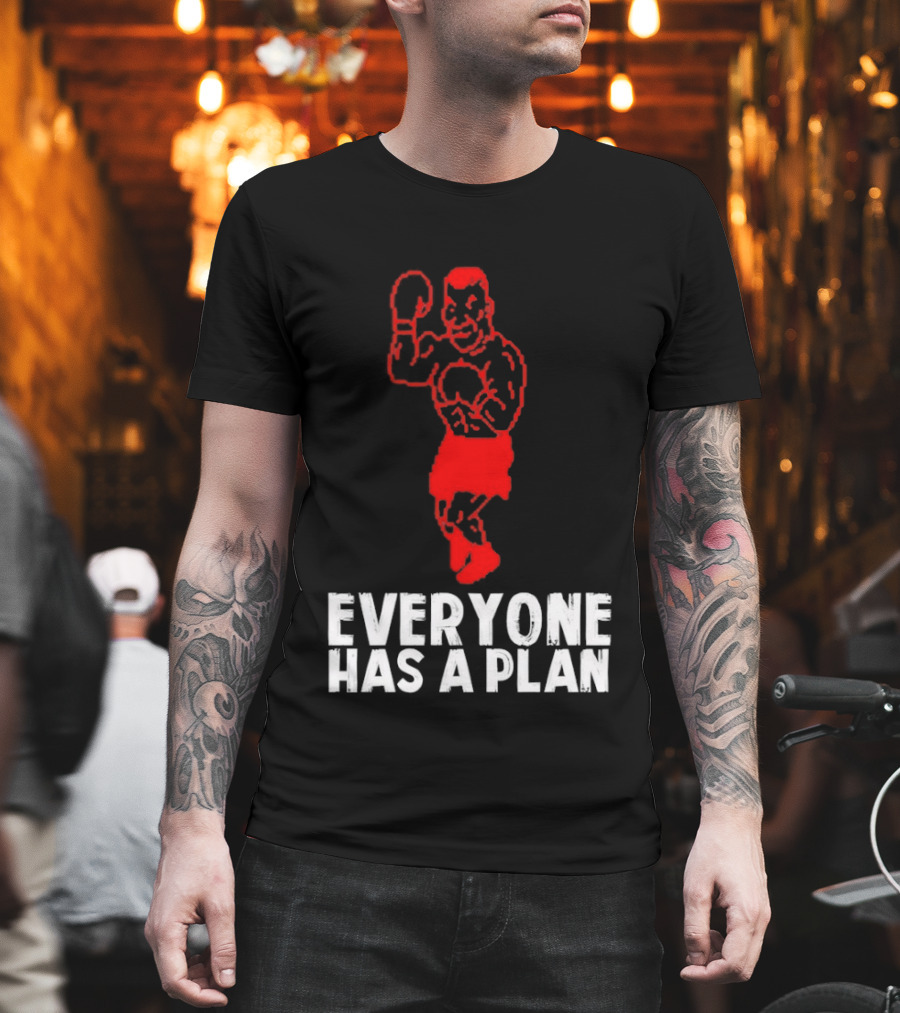 Everyone Has A Plan Punchout Video Game Boxing T-Shirt