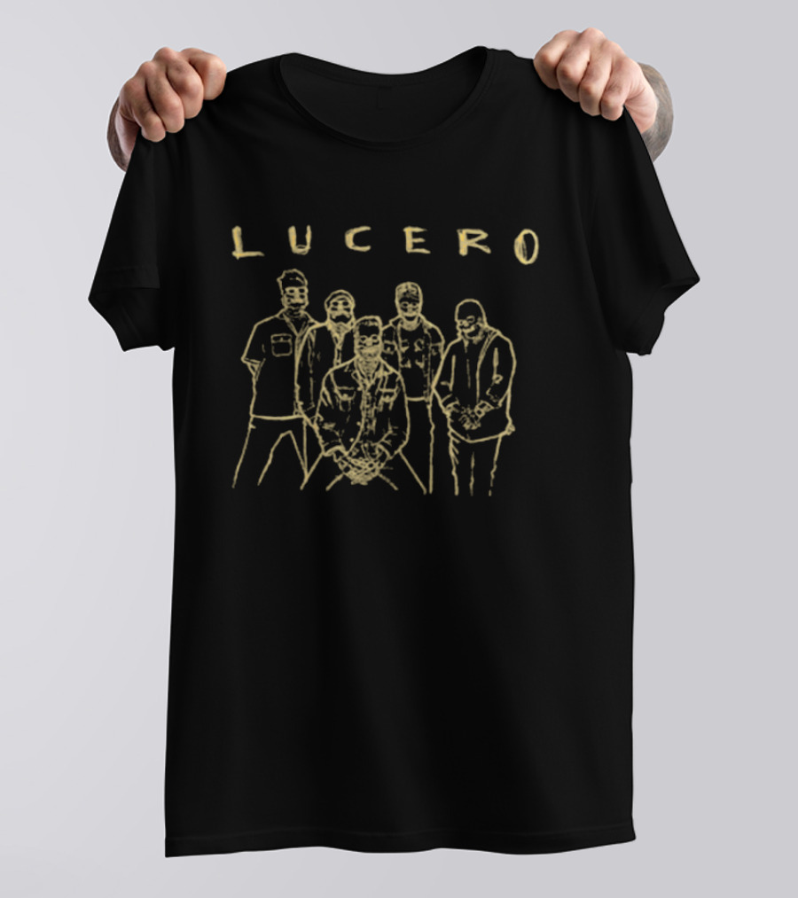 Lucero Band Skeleton T-Shirt