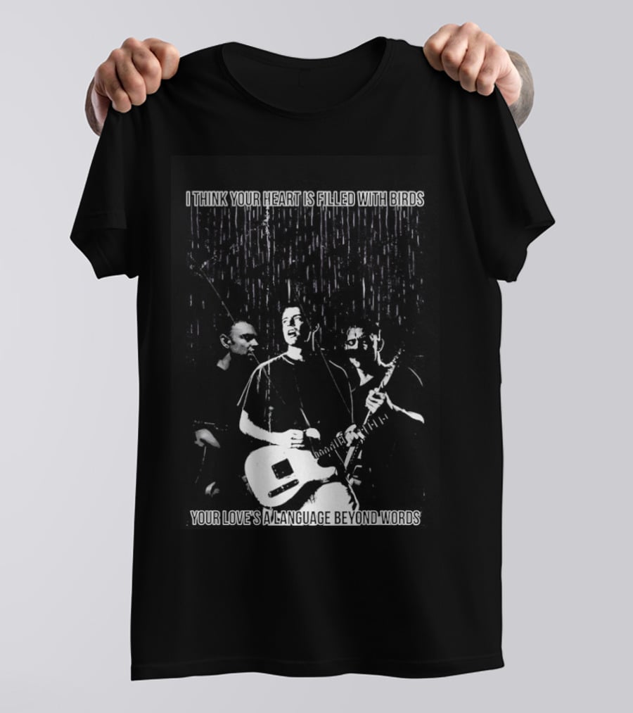 Wunderhorse I Think Heart Is Filled With Birds Your Love's A Language Beyond Words T-Shirt