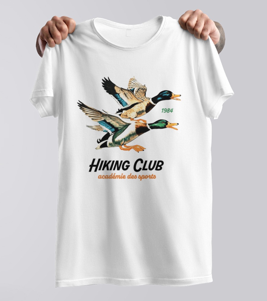 Hiking Club 1984 Academie Def Sports Ducks T-Shirt