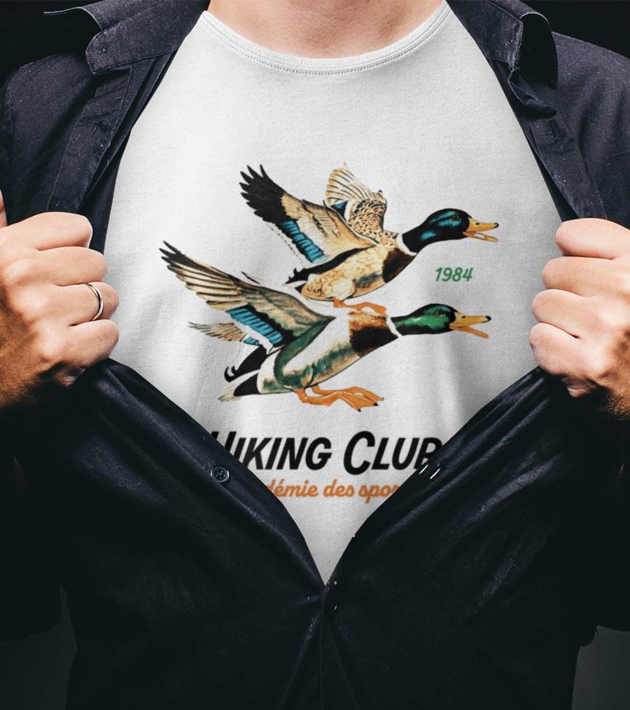 Hiking Club 1984 Academie Def Sports Ducks T-Shirt