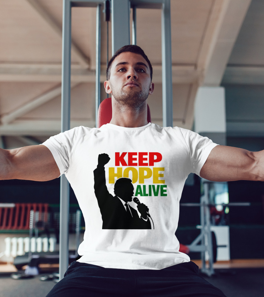 Keep Hope Alive Raised Fist T-Shirt