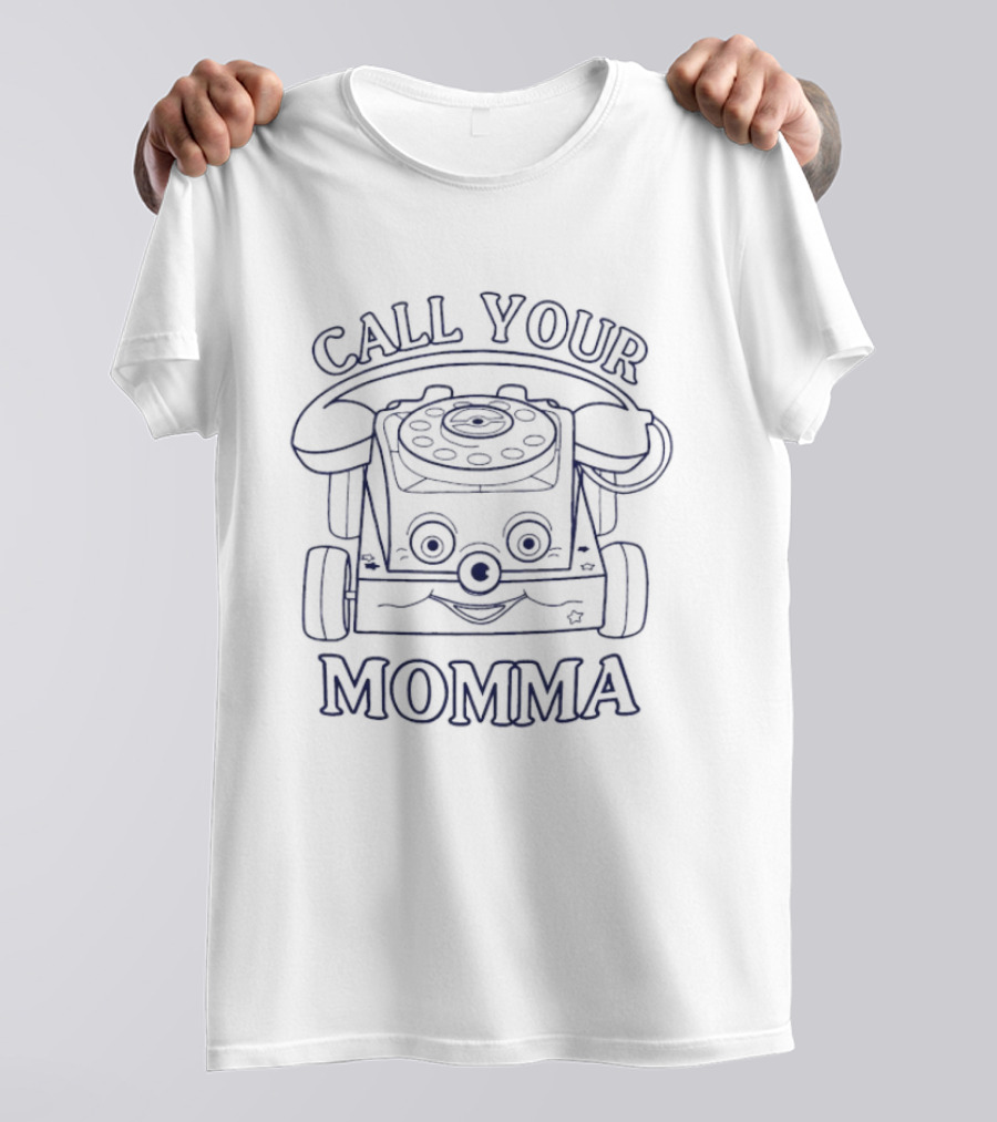 Matt Mitchell Call Your Momma Vintage Toy Phone T-Shirt