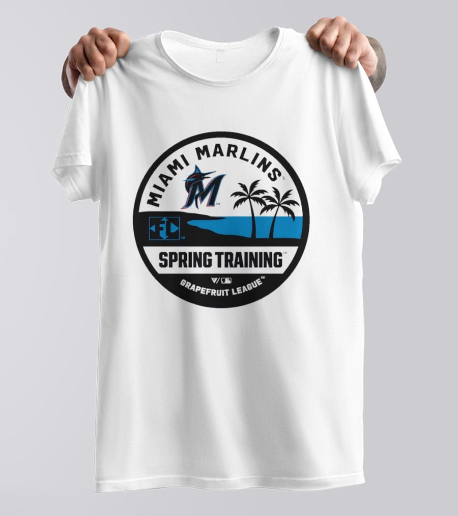 Miami Marlins Spring Training Grapefruit League Luxe Knit T-Shirt