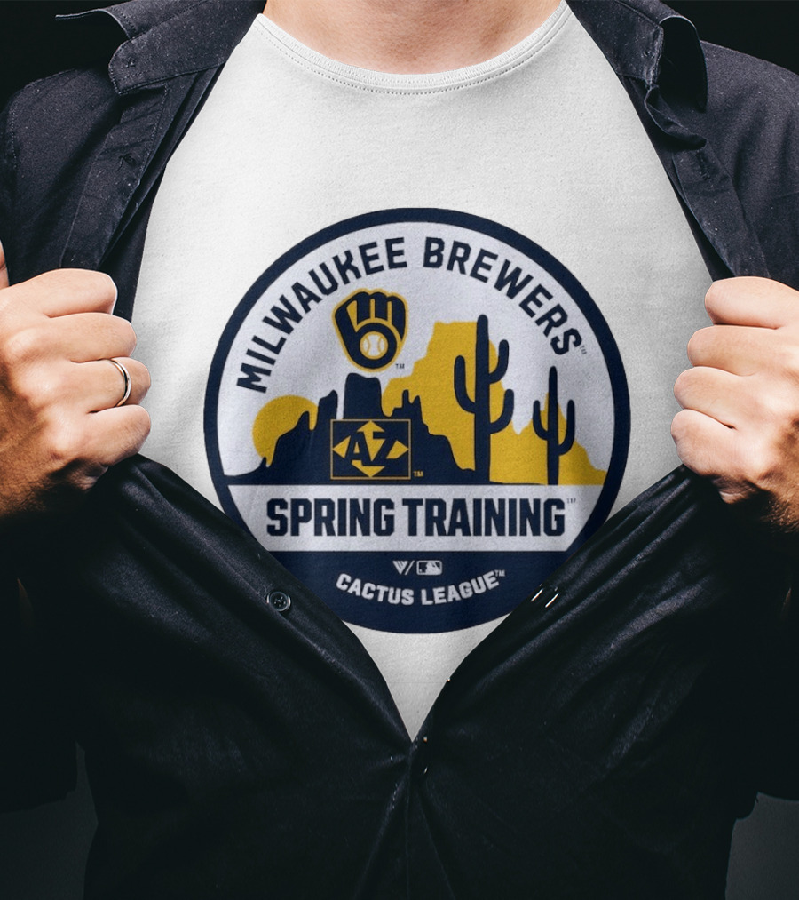 Milwaukee Brewers Cactus League Spring Training Luxe Knit Levelwear T-Shirt