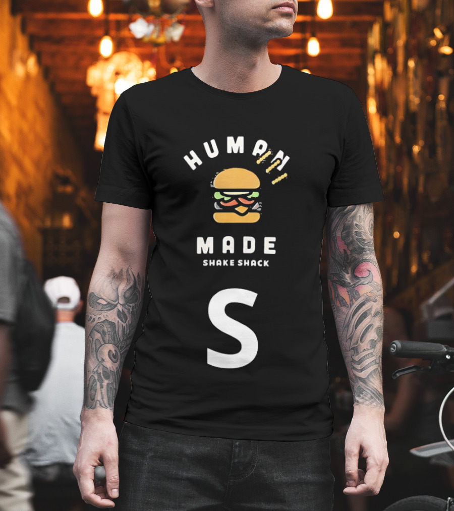 Human Made Shake Shack Hamburger Collaboration S T-Shirt