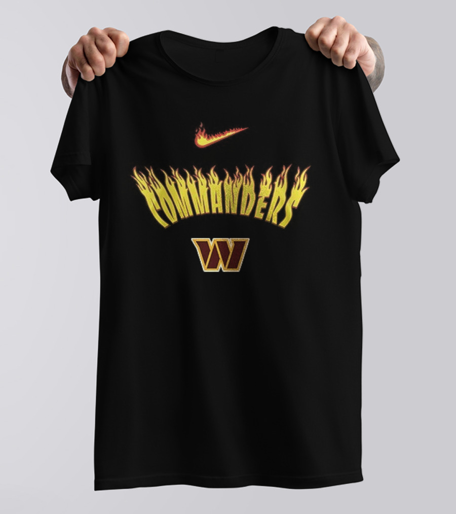Nike Washington Commanders Firewave Take Command T-Shirt